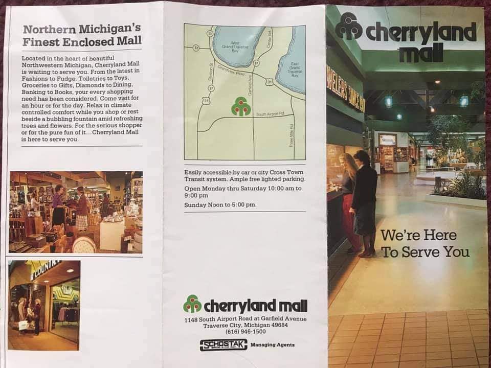 Cherryland mall pamphlet