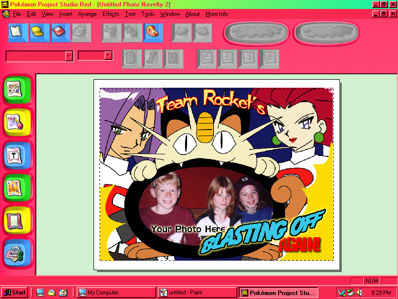 Pokemon Project Studio Red Version by The Learning Company - photo