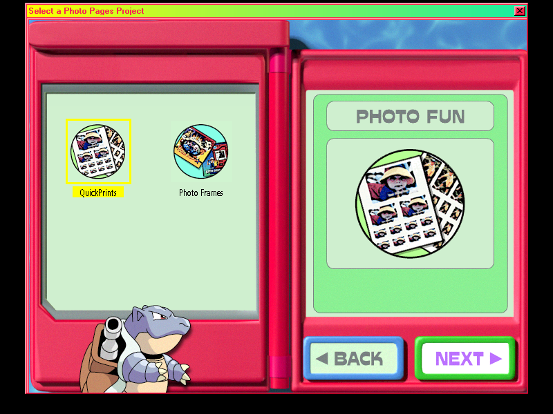 Pokemon Project Studio Red Version by The Learning Company - photo fun