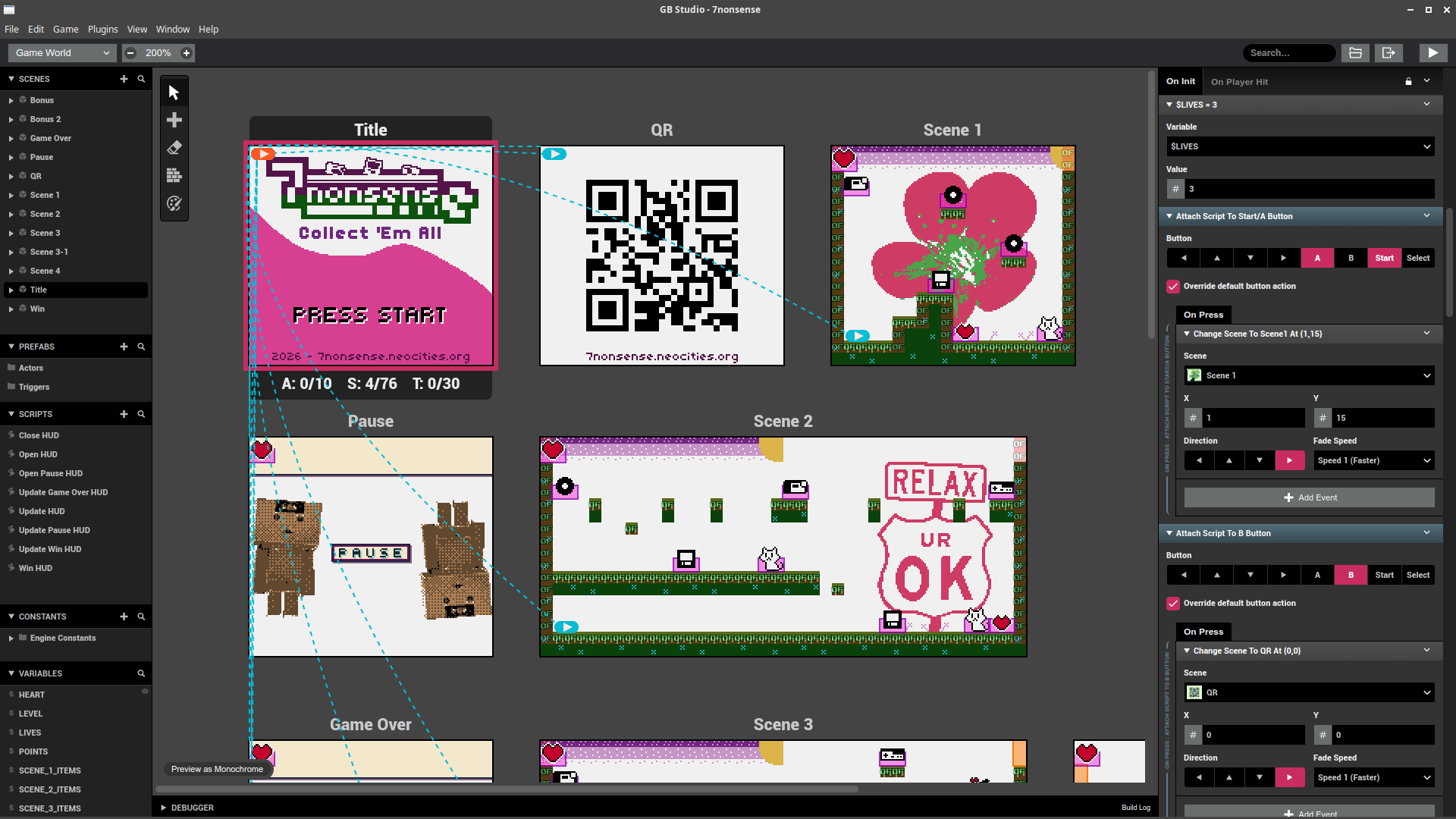 GB Studio screenshot