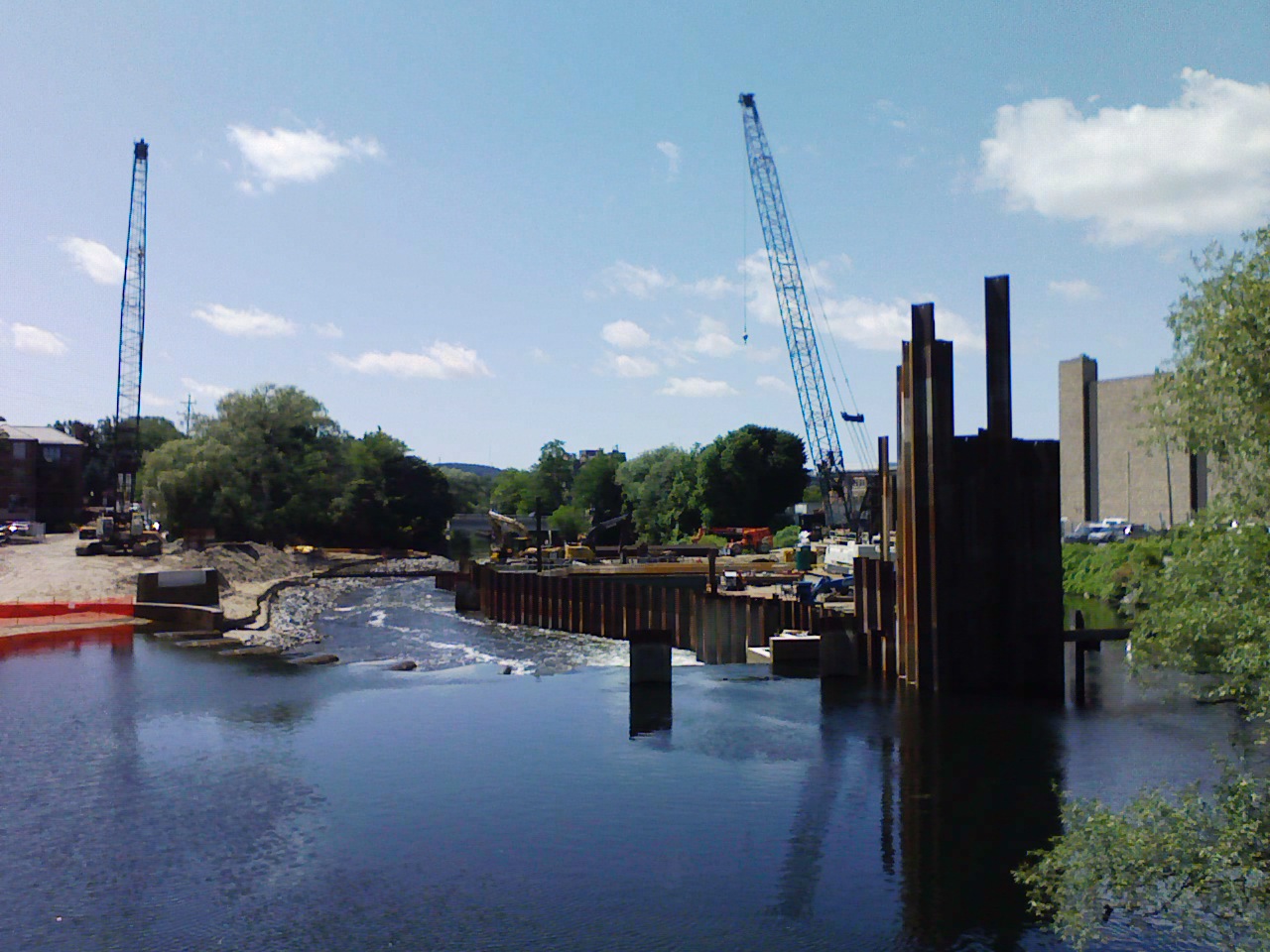 River contruction
