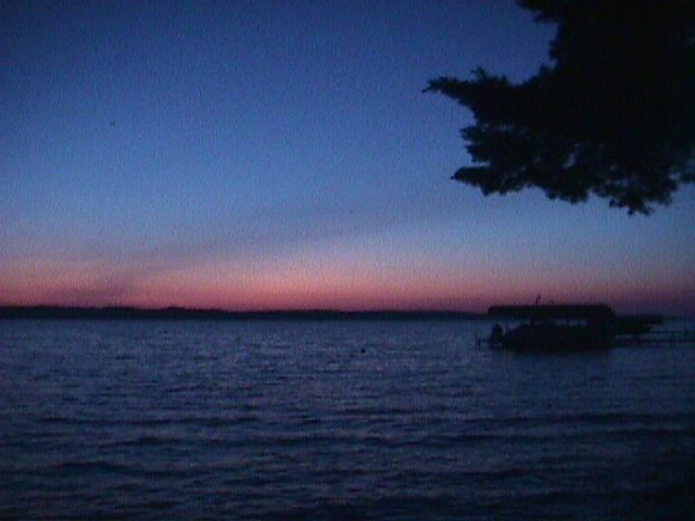 Night lake