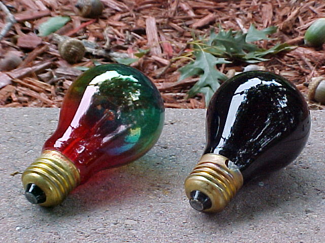 Lightgraphix Rainbow Bulb and Loftus Black Light Ultraviolet Bulb