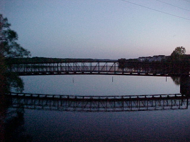 Bridge over river