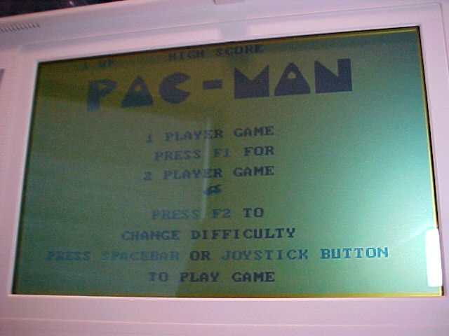 Tandy 1100 FD - Pac-Man