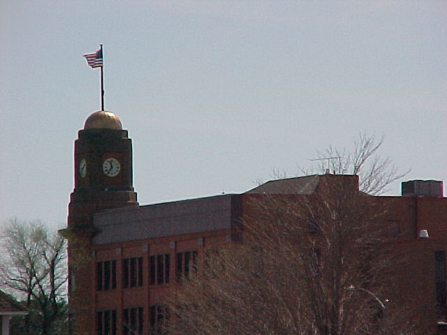 Building with clock tower