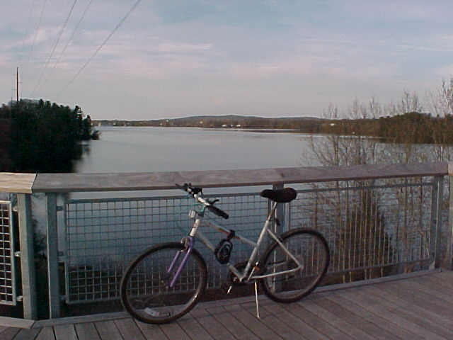 Bike with lake