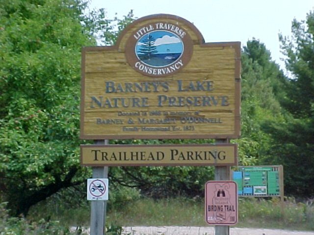 Beaver Island Barneys Lake Nature Preserve