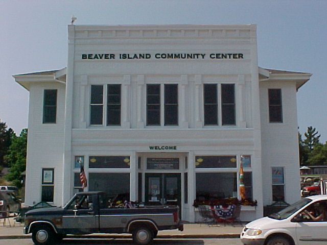 Beaver Island community center