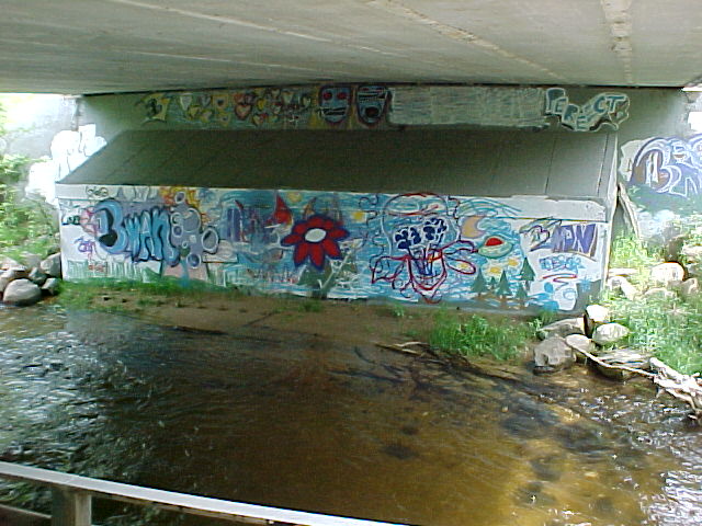 Bridge underpass