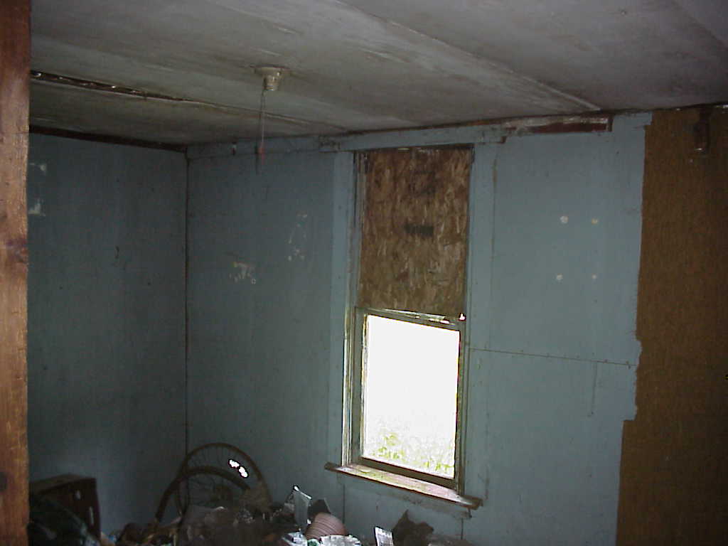 Abandoned house bedroom