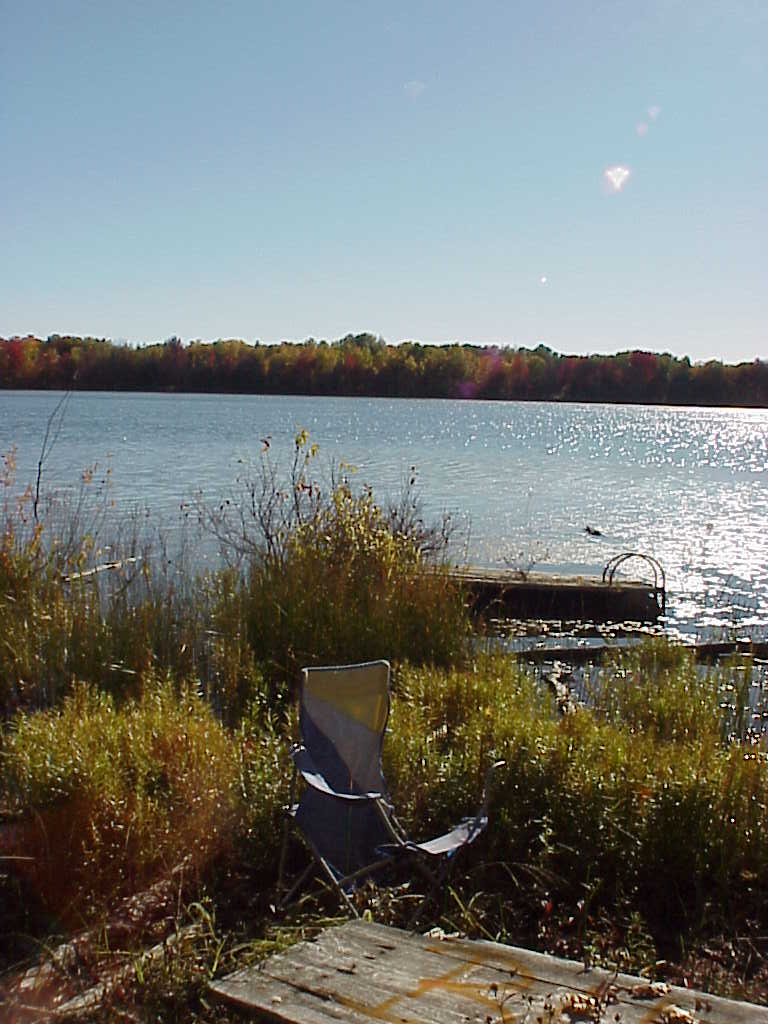 Abandoned stuff near lake