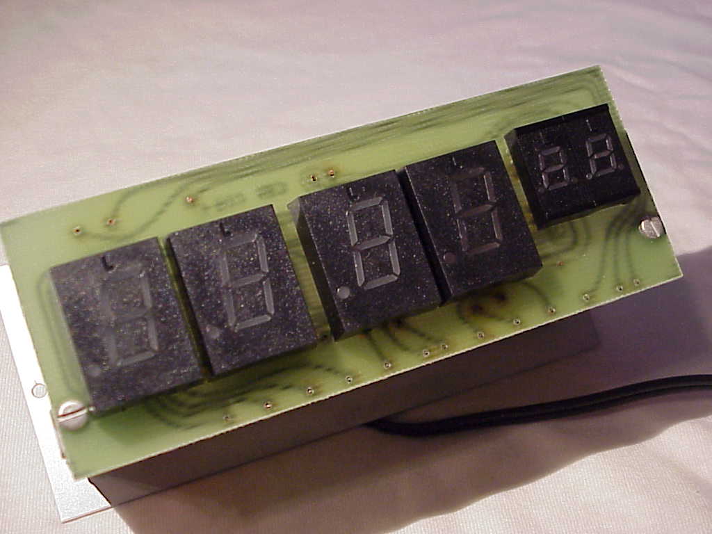 Tempo Digital Clock Model TDC inside front