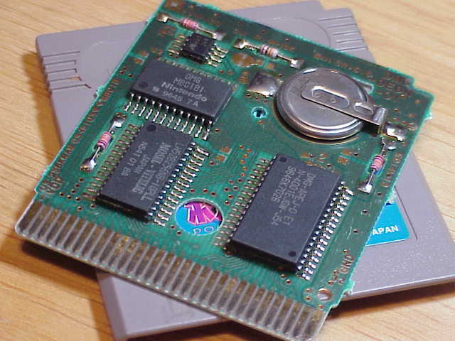 Japanese Pokemon Blue circuit board