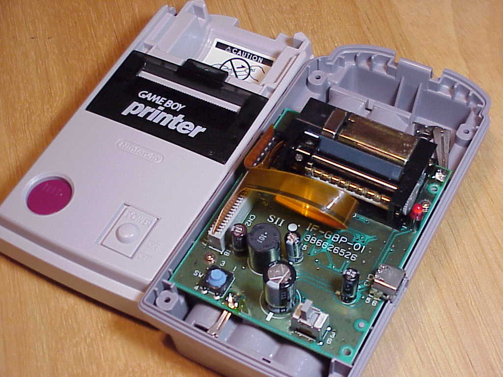 Nintendo Game Boy Printer inside