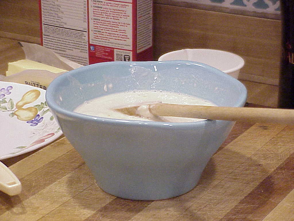 Pancake batter
