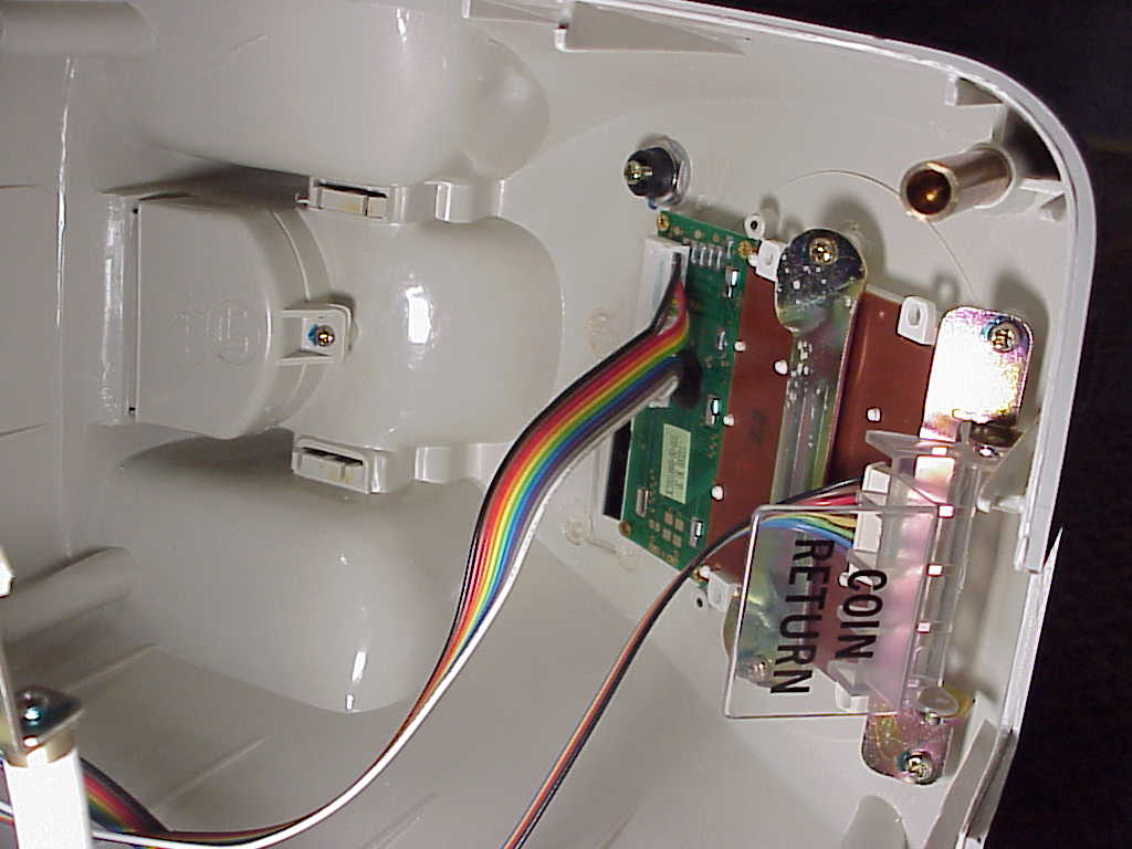 Desktop Payphone HAC 737 inside top half