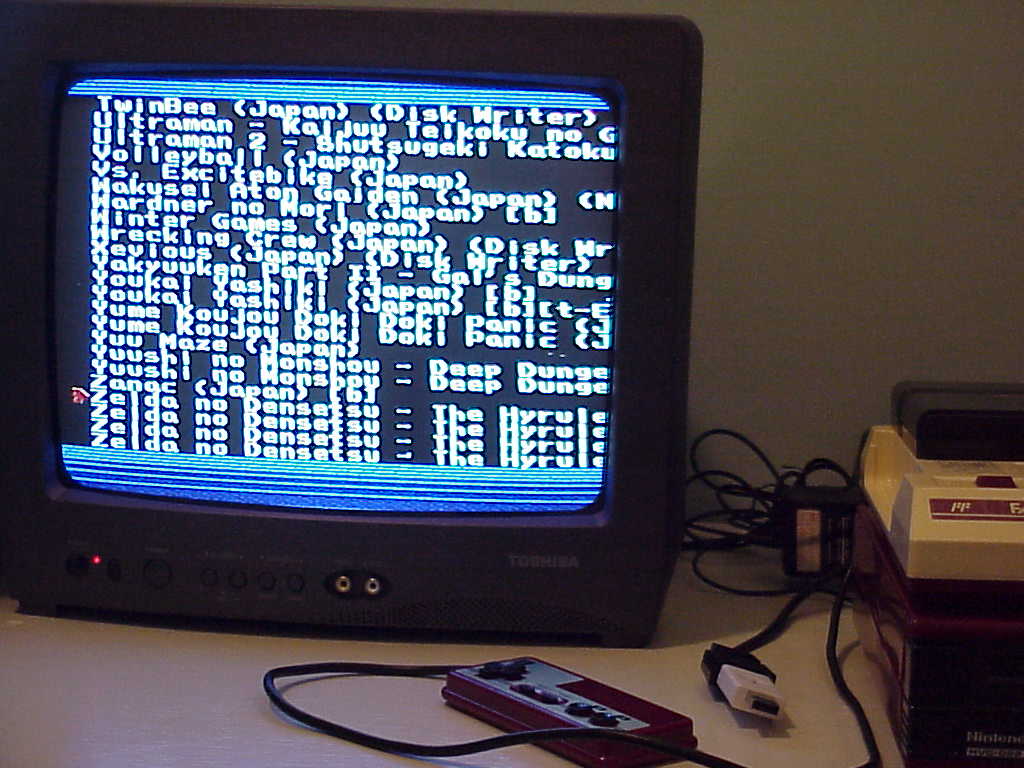 FDSStick booted with ram adapter