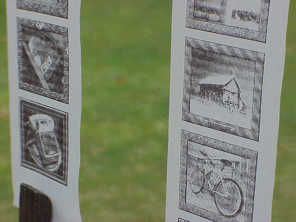 Game Boy Camera Printer prints