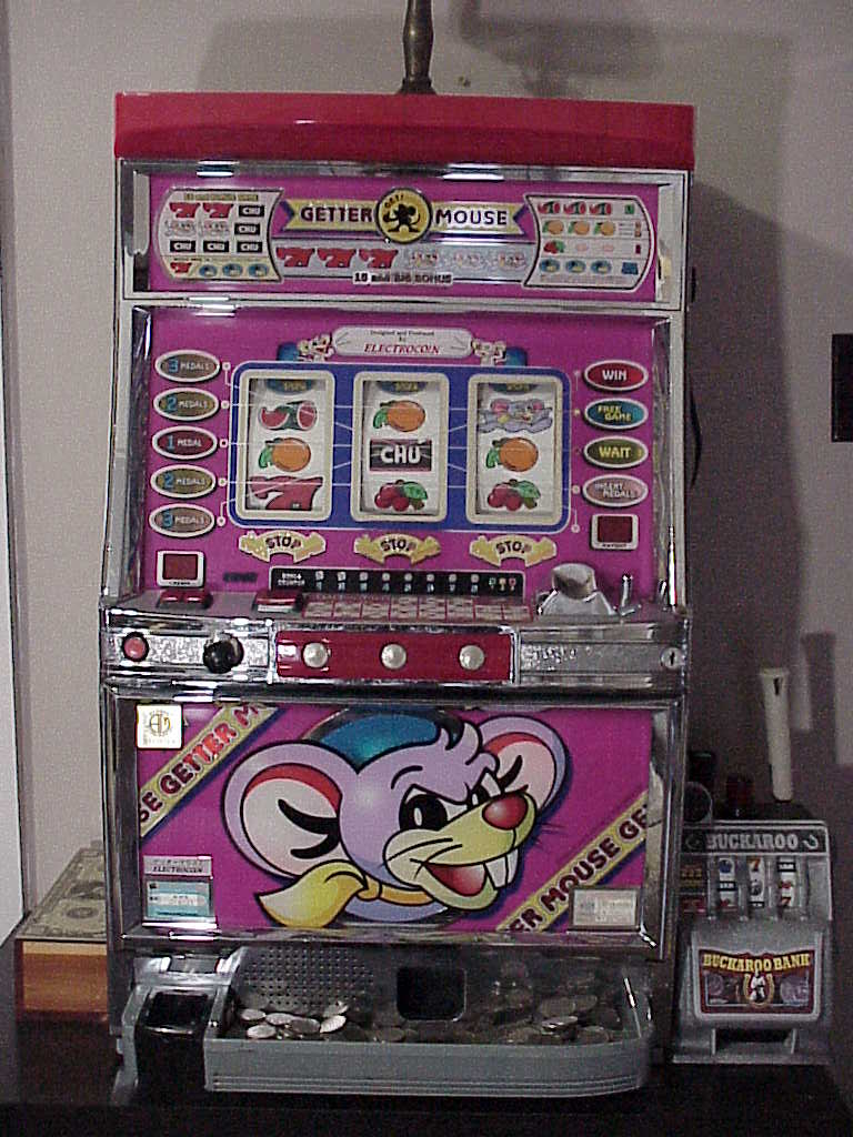 Electrocoin Getter Mouse Pachislo Slot Machine