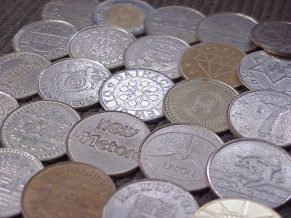 Electrocoin Getter Mouse Pachislo Slot Machine coins/medals/tokens