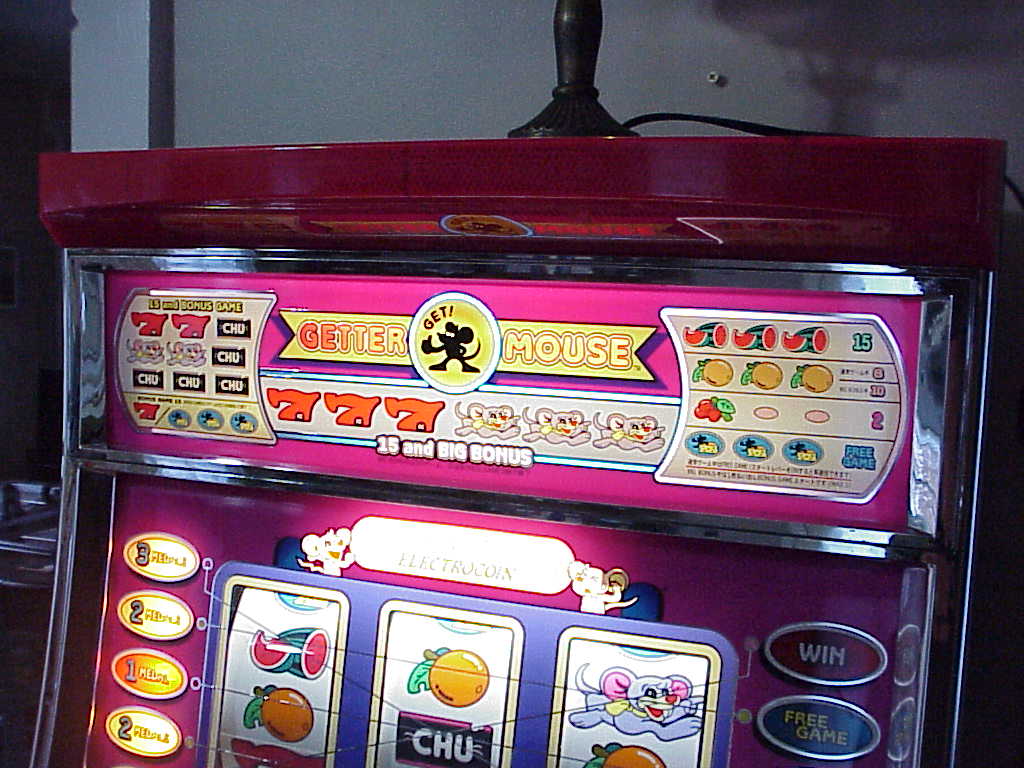 Electrocoin Getter Mouse Pachislo Slot Machine
