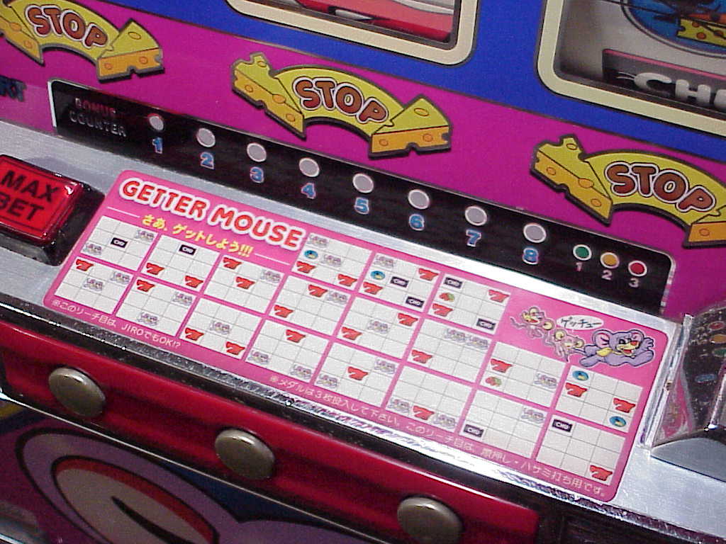 Electrocoin Getter Mouse Pachislo Slot Machine