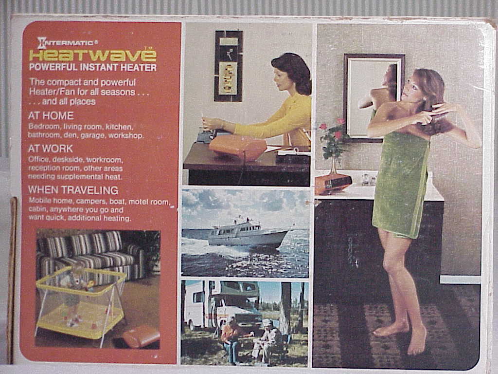 Intermatic Heatwave Heater JH-600 box back