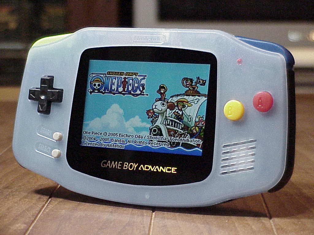 Nintendo Game Boy Advance modded