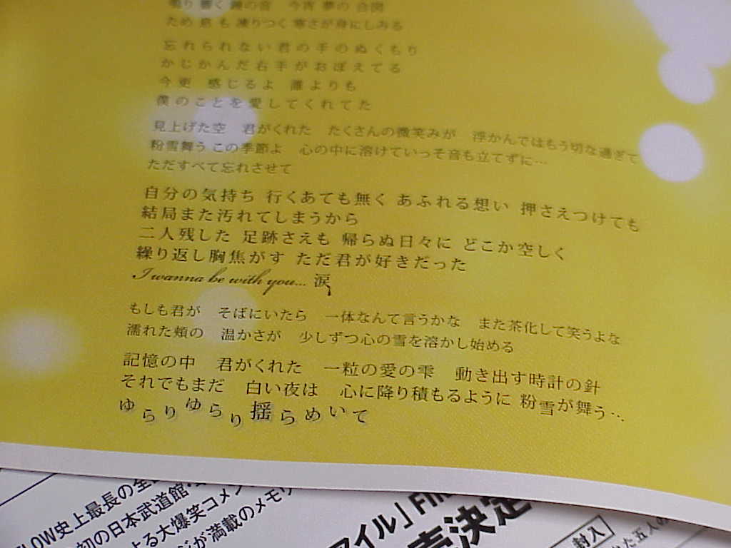 SNOW FLAKE ~記憶の固執~ / PULSE by FLOW lyrics