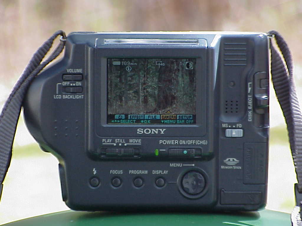 Sony Mavica MVC-FD92 back