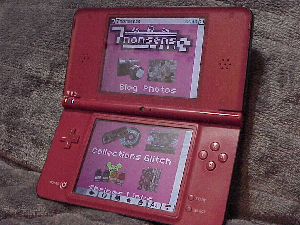 Nintendo DSi browser - 7nonsense