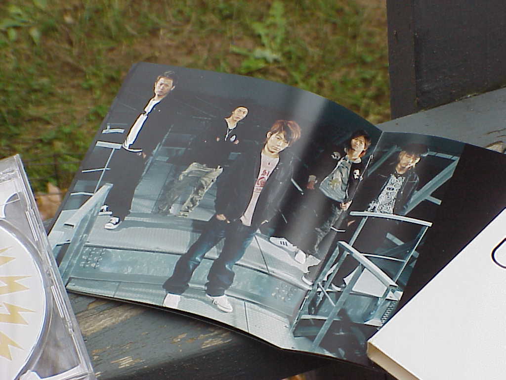 Timeless by UVERworld photo in lyric book