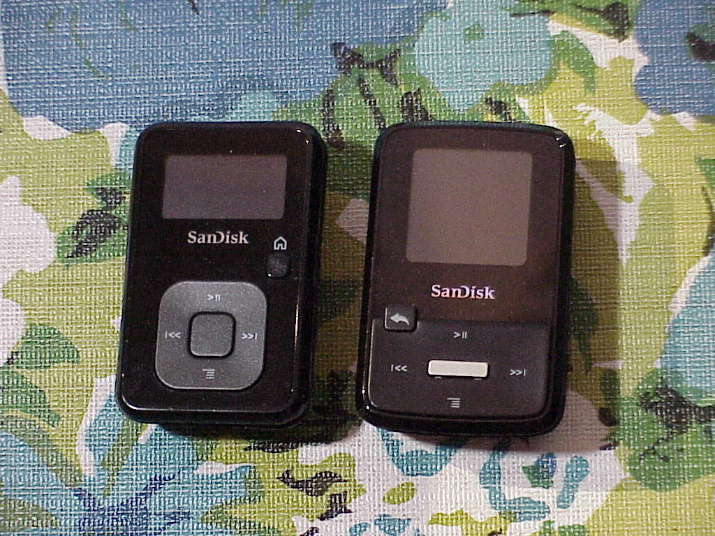 SanDisk Sansa Clip+ and Sansa Clip Zip