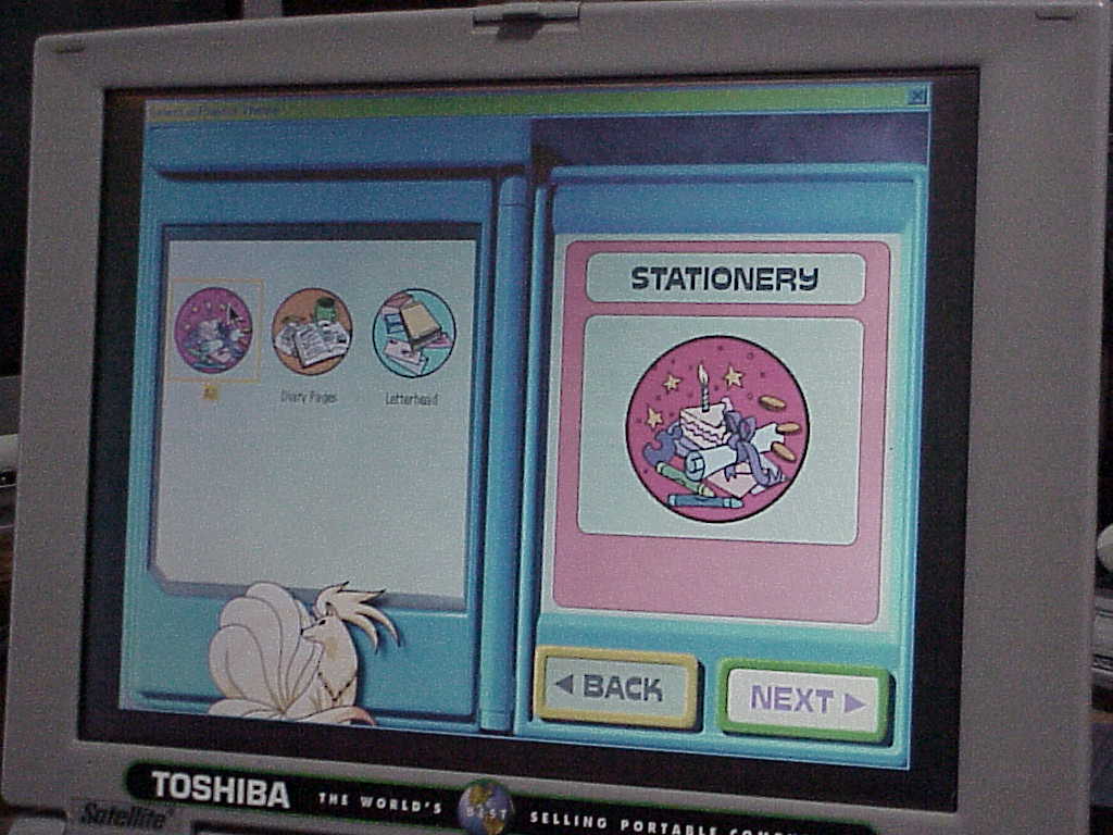 Pokemon Project Studio Red and Blue Version by The Learning Company - screenshot