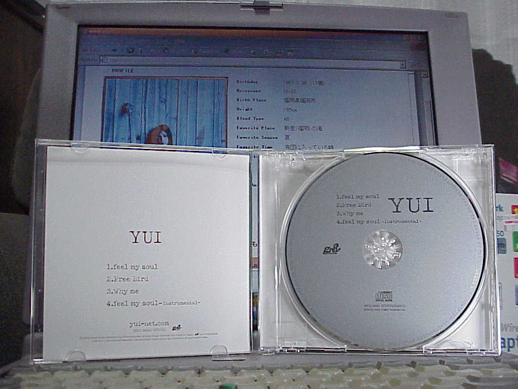 feel my soul by YUI CD