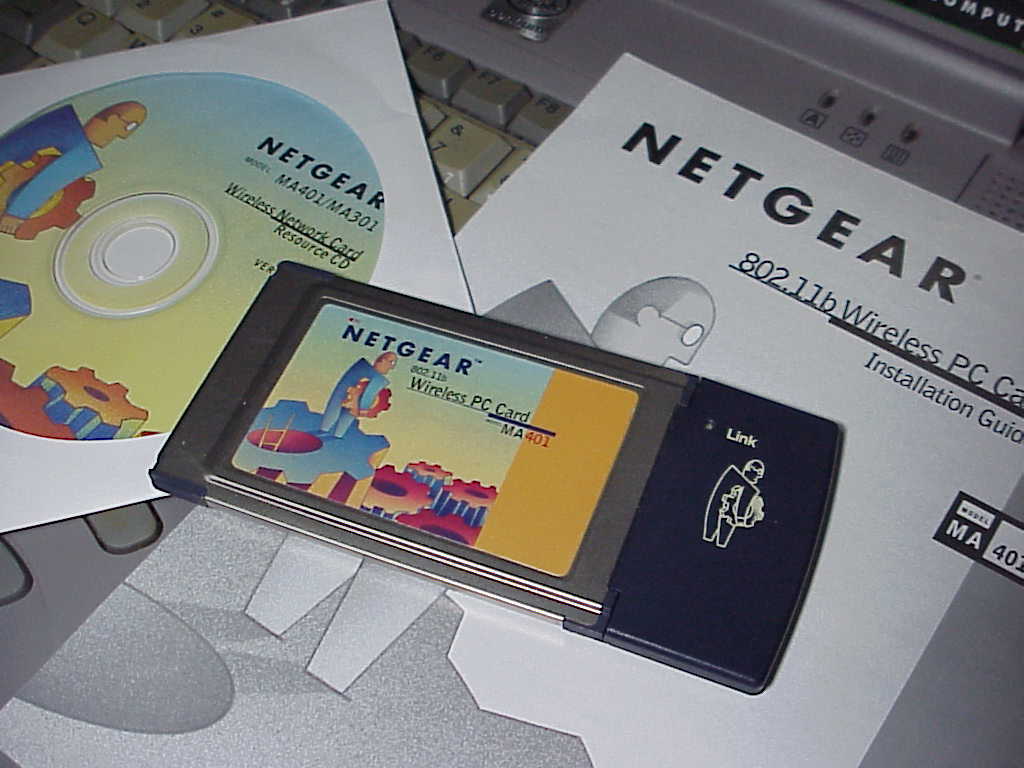 Netgear MA401 PCMCIA wireless card