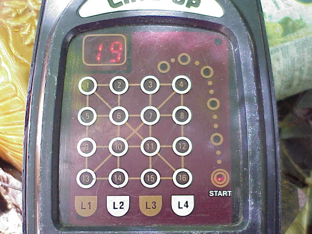 Arrange Ball (Line-Up) Handheld Game screen