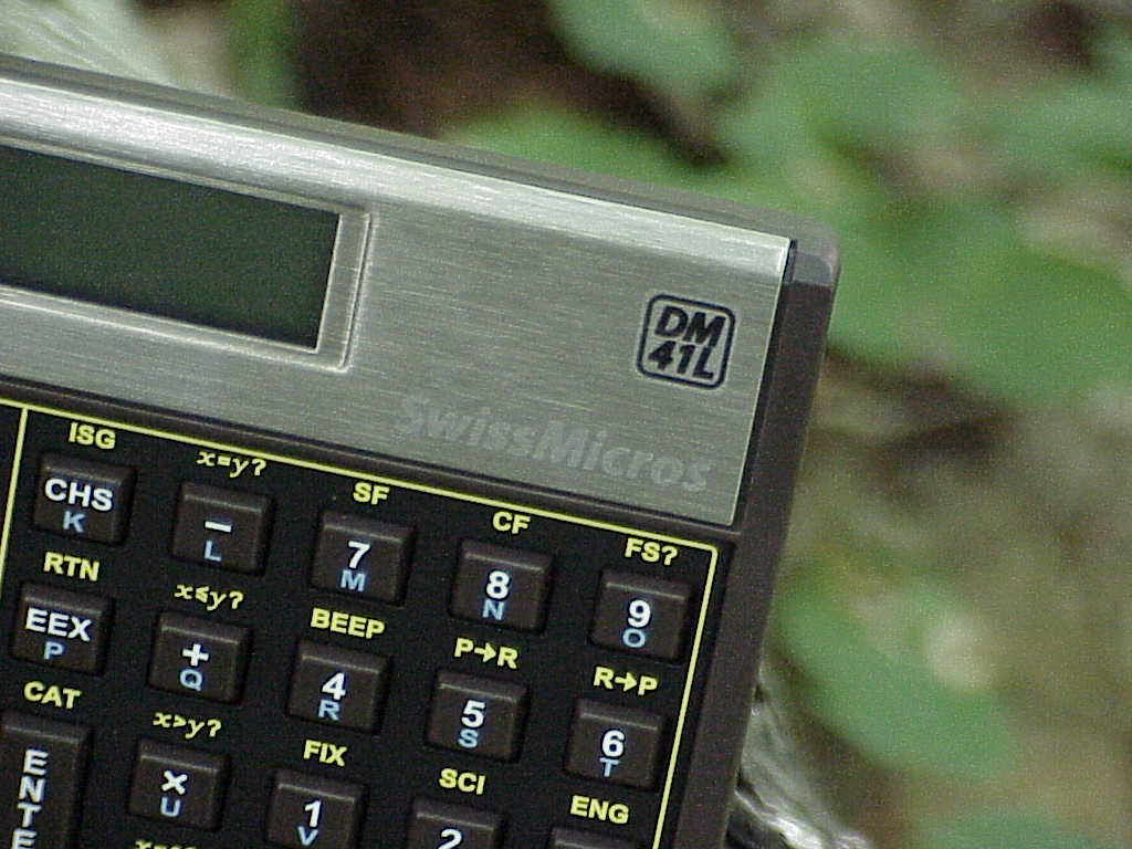 SwissMicros DM41L calculator
