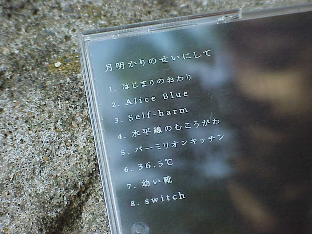 Tsukiakari no Seini Shite (月明かりのせいにして) by aquarifa track list