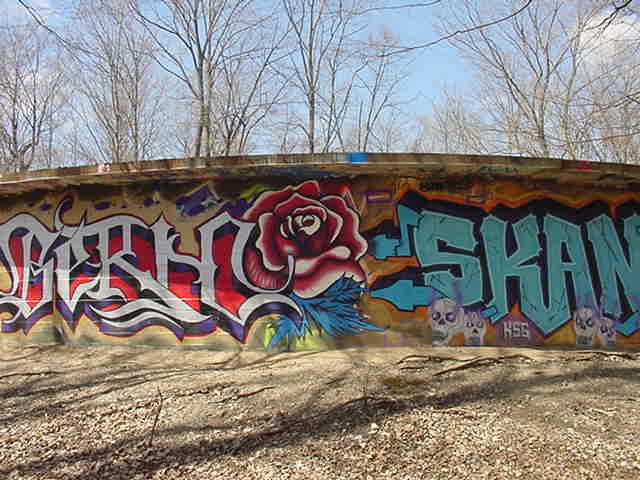 Cistern Graffiti