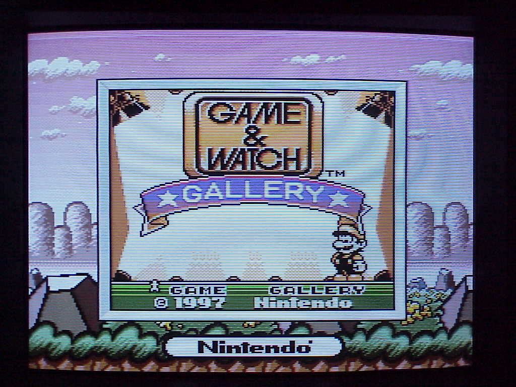 Game & Watch Gallery title screen