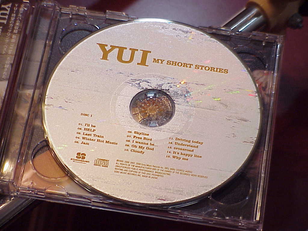 MY SHORT STORIES by YUI CD