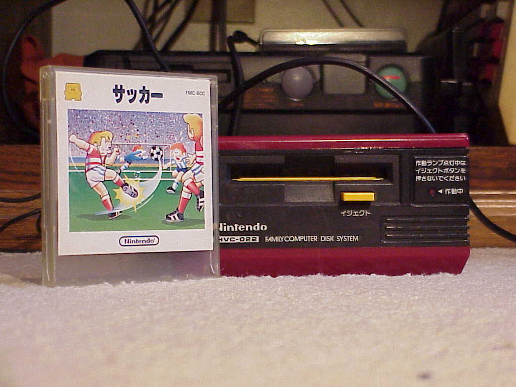 Nintendo Famicom Disk System soccer