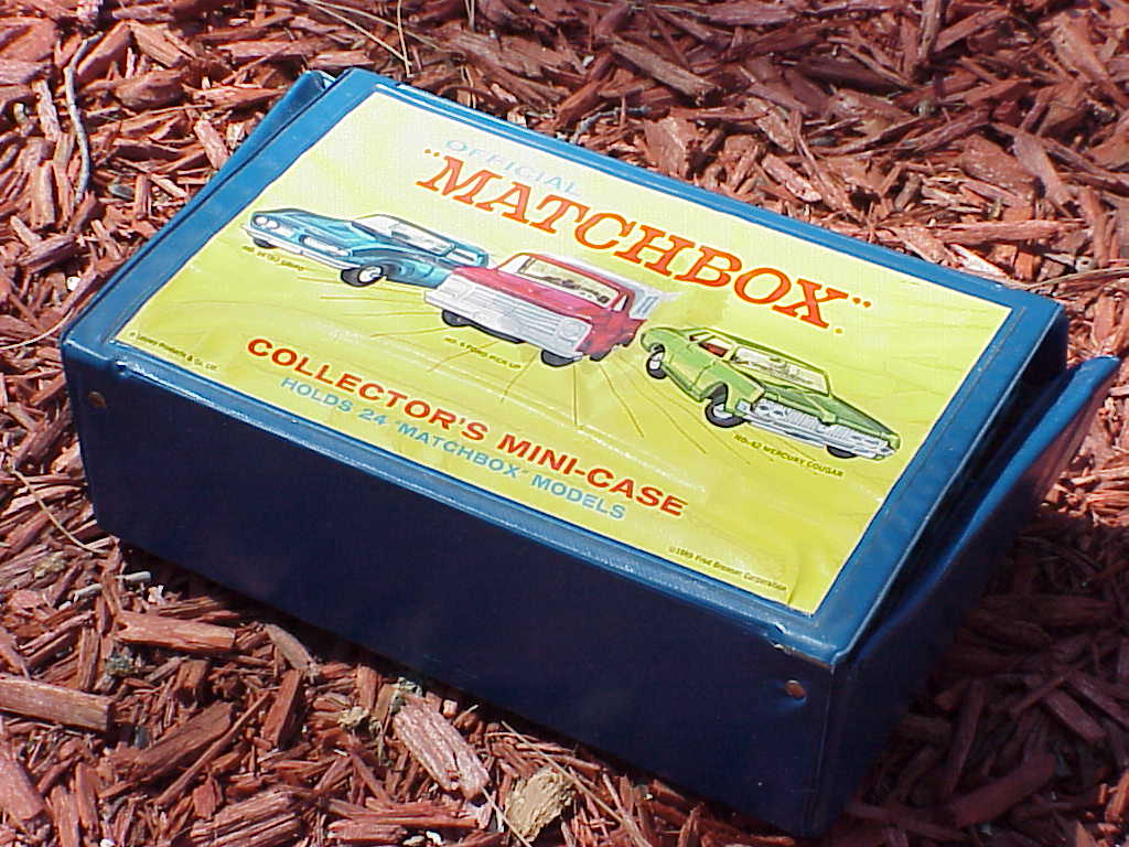 Matchbox collector's mini case