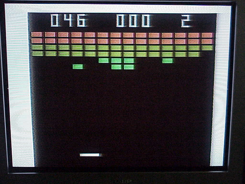 Nintendo Color TV Game Block Kuzushi screenshot game 1