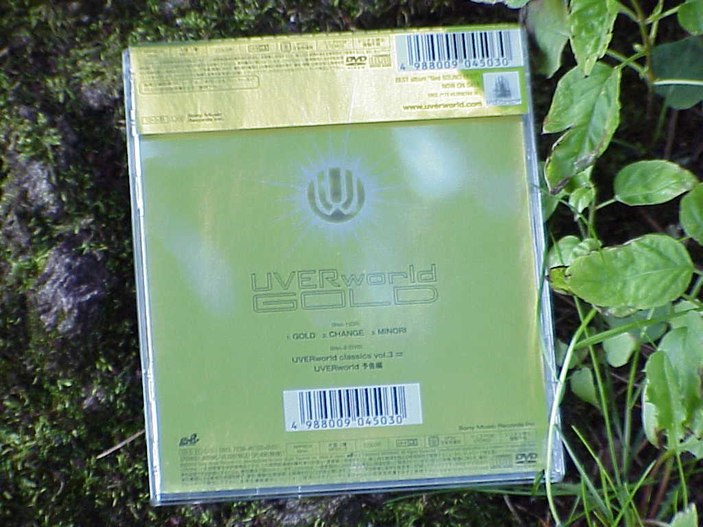 GOLD by UVERworld back