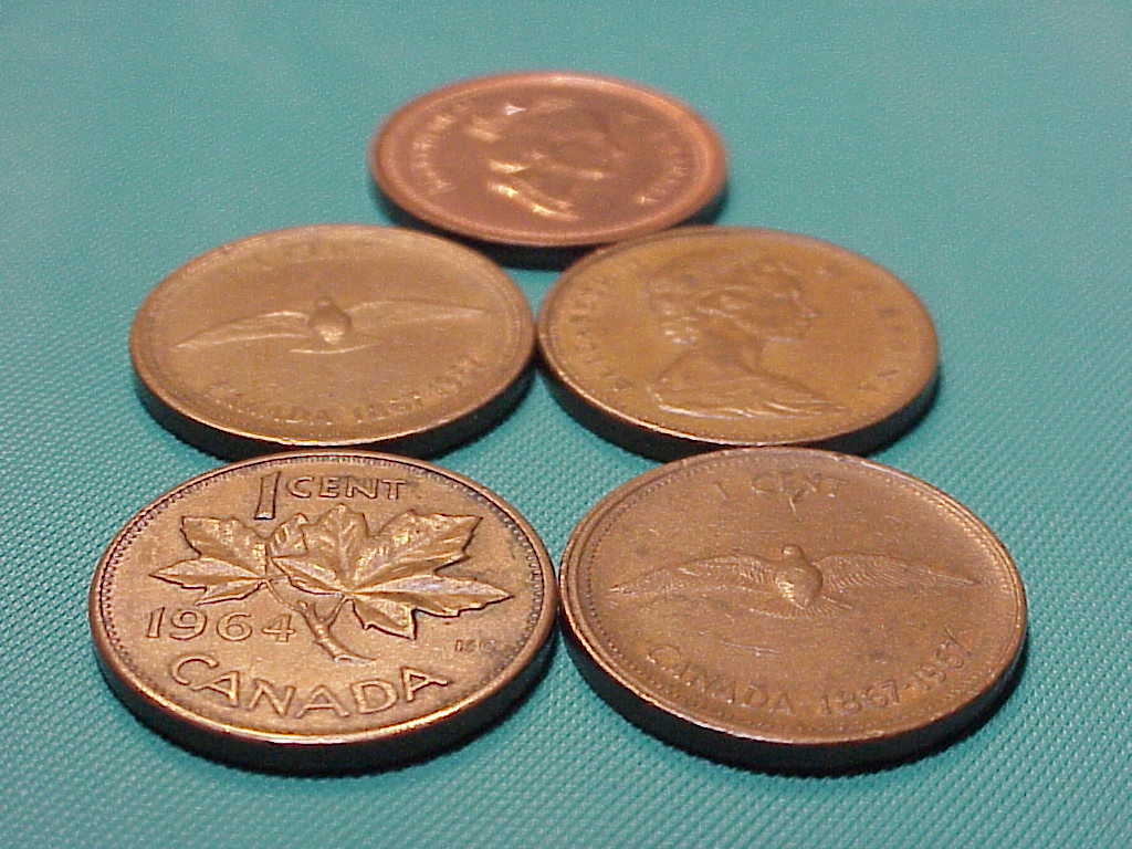Canadian penny