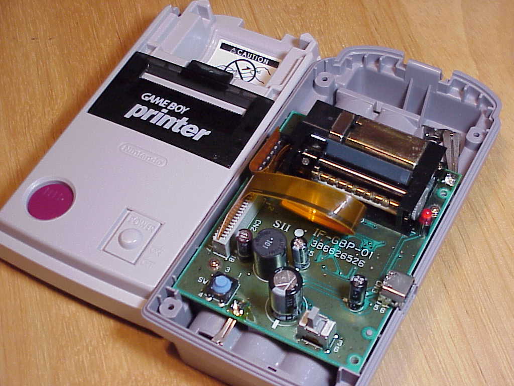 Nintendo Game Boy Printer inside