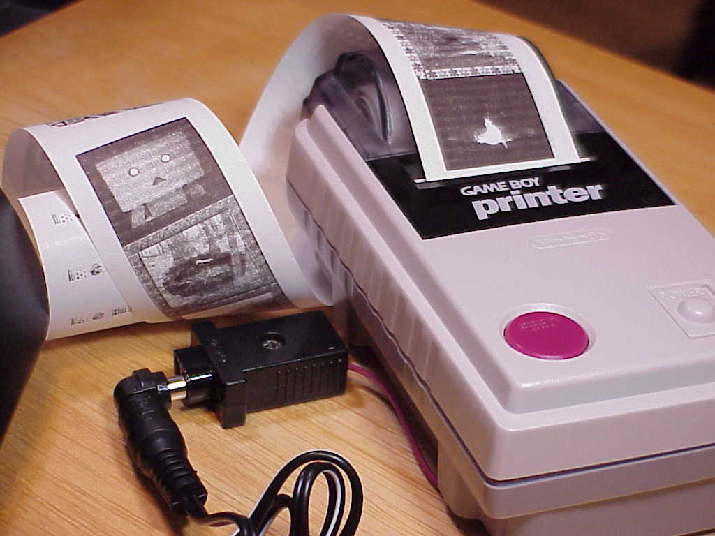 Nintendo Game Boy Printer working with AC Adapter